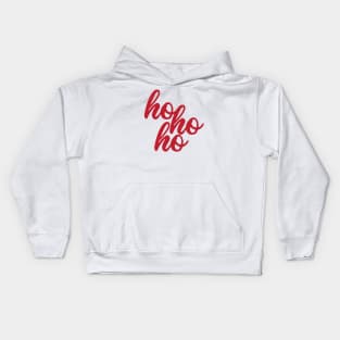 Santa hohoho Kids Hoodie